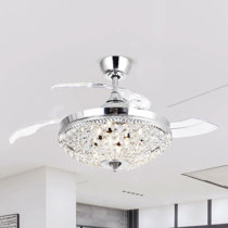 Wayfair ceiling fans with on sale lights and remote